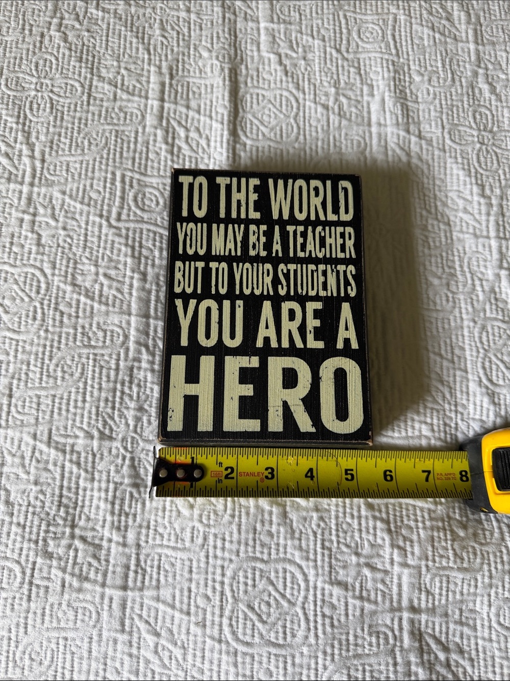 Teacher Box Sign - Picture 3 of 4